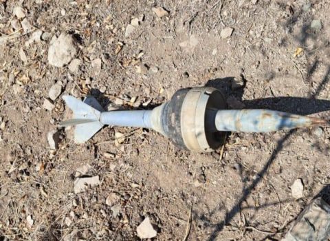 Laçında tank mərmisi və əl qumbaraları AŞKARLANDI