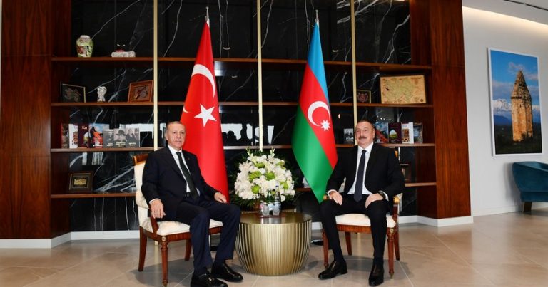 Cəbrayılda Azərbaycan və Türkiyə prezidentlərinin təkbətək görüşü başladı Cəbrayılda Azərbaycan və Türkiyə prezidentlərinin təkbətək görüşü başladı