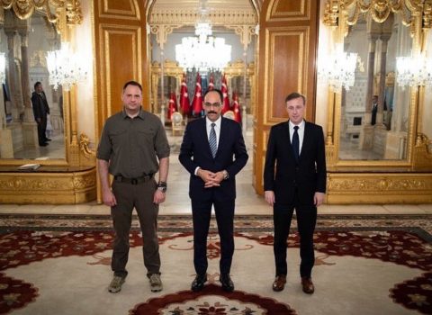 Ceyk Sallivan, İbrahim Kalın və Andrey Yermak arasında görüş keçirildi