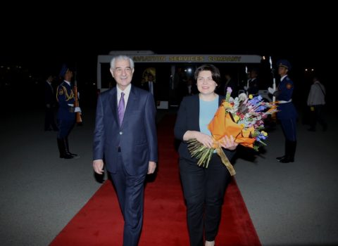 Moldovanın Baş naziri Azərbaycana səfərə gəldi