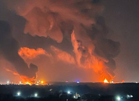 Ukrayna Belqoroda bu bombalarla zərbə endirib