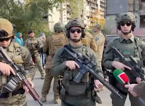 Kadırovun oğullarının “müharibə”dən görüntüləri sosial şəbəkələrdə ƏLƏ SALINDI – VİDEO