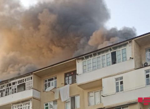 Xaçmazda peşə məktəbinin yataqxanasında yanğın başladı