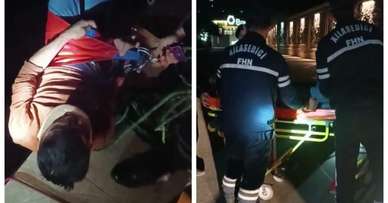 Bakıda dərəyə düşən şəxs xilas edildi – VİDEO Bakıda dərəyə düşən şəxs xilas edildi – VİDEO