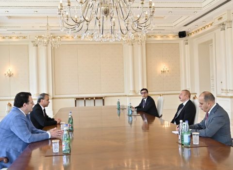 Prezident İlham Əliyev Beynəlxalq Şahmat Federasiyasının Prezidentini qəbul etdi