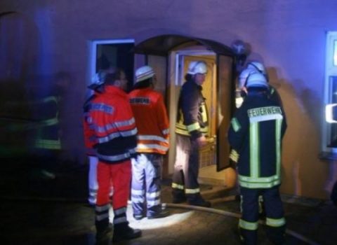 Almaniyada ukraynalı qaçqınların olduğu sığınacaq YANDIRILDI