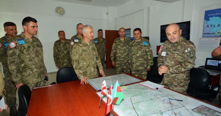 Türkiyədə Azərbaycan, Gürcüstan hərbçilərinin birgə təlimi başladı Türkiyədə Azərbaycan, Gürcüstan hərbçilərinin birgə təlimi başladı