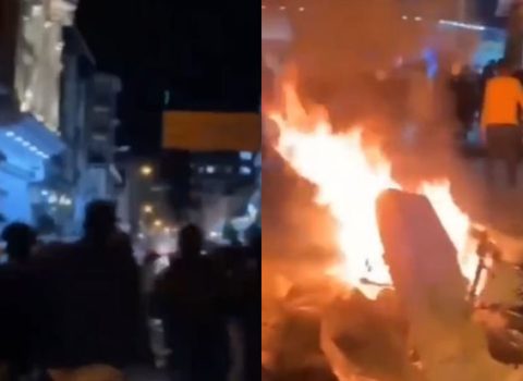 İranda etirazçılar repressiv qüvvələri meydandan qovdu – VİDEO