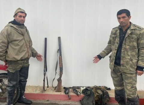 Şabranda qanunsuz ov edənlər SAXLANILDI