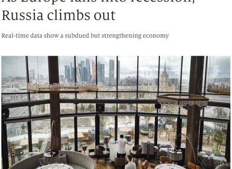 Rusiyaya sanksiyalar Avropa iqtisadiyyatını SARSIDIR – “The Economist”dən MƏQALƏ