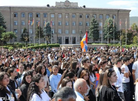 Xankəndi separatçılarının HARAYI: “Düşmənlə bir dövlətin tərkibində yaşamağa razı olmayanlar mitinqə gəlsin”