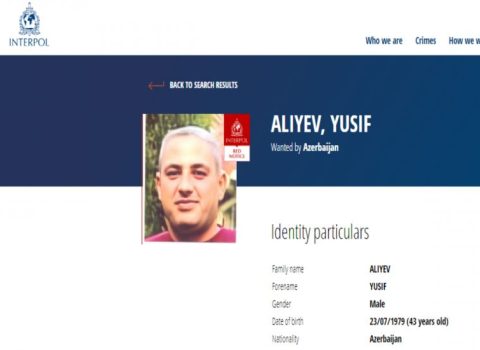 Azərbaycan bu şəxsi İnterpol xətti ilə axtarır