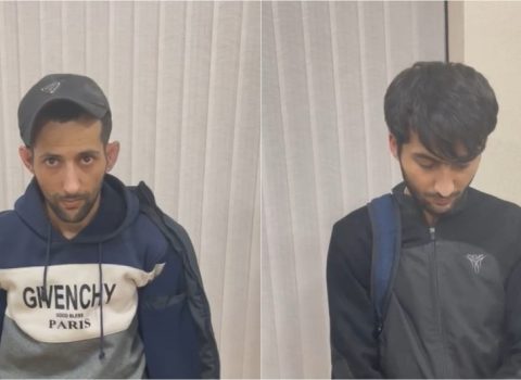 Motosikletlə narkotik daşıyan iki qardaş SAXLANILDI