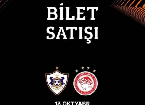 “Qarabağ”ın “Olimpiakos”la ev oyununa cəmi 300 bilet qaldı