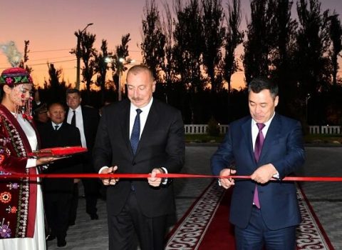 Qırğızıstan-Azərbaycan Dostluq Parkı AÇILDI