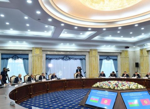Azərbaycanla Qırğızıstan arasında Birinci Dövlətlərarası Şuranın geniş tərkibdə iclası oldu
