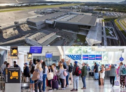 Norveç hava limanı ərazisində dron görüntüləndi: Gərginlik yaşandı