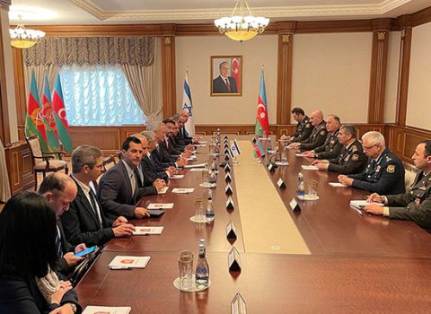 Azərbaycanla İsrail arasında hərbi əməkdaşlıq məsələləri müzakirə edildi