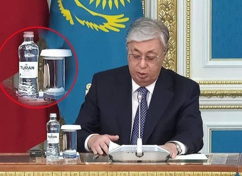 Astanada hamı “TURAN” suyu içdi – FOTOLAR
