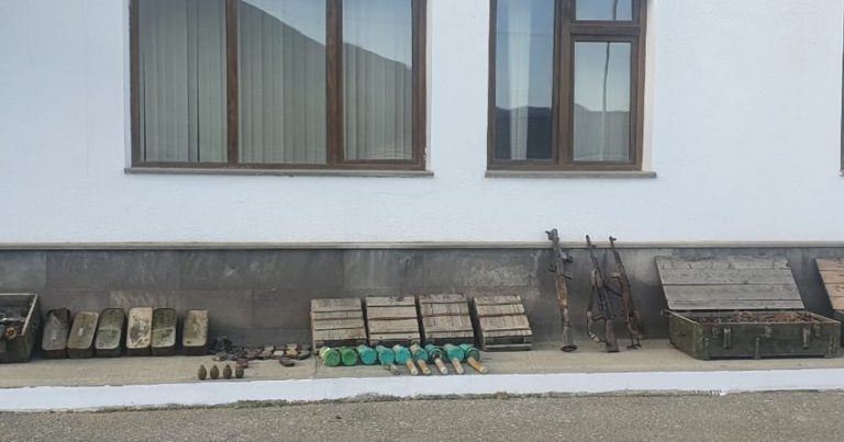 Xocavənddə silah-sursat AŞKARLANDI Xocavənddə silah-sursat AŞKARLANDI