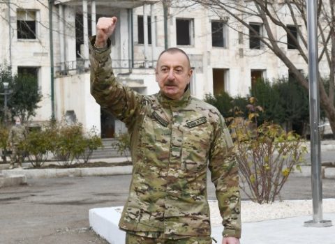 Azərbaycan Prezidentindən Zəfər Günü ilə bağlı PAYLAŞIM – FOTO