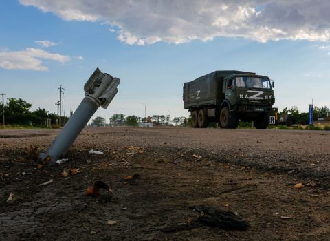 Rusiya Dnepr çayının sahilindən GERİ ÇƏKİLİR