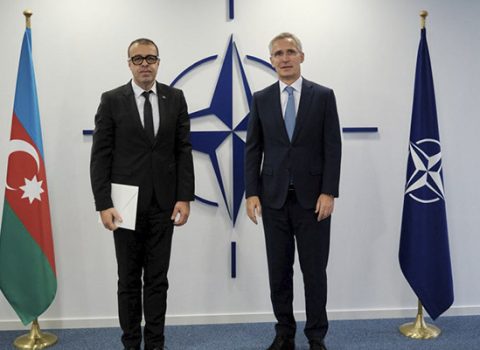 Stoltenberq Azərbaycanın NATO-dakı nümayəndəsinin etimadnaməsini qəbul etdi – FOTO