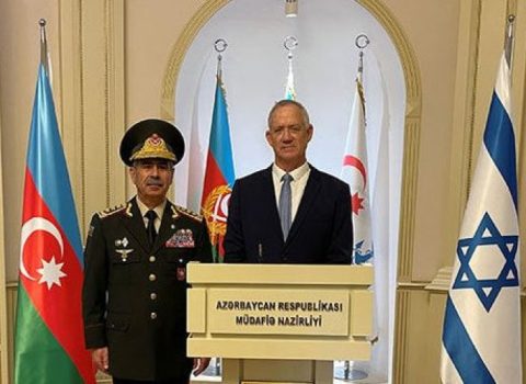 Zakir Həsənov israilli həmkarı ilə müzakirə apardı