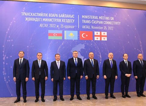 Aktauda xarici işlər və nəqliyyat sahələri üzrə məsul nazirlərin görüşü oldu – FOTOLAR