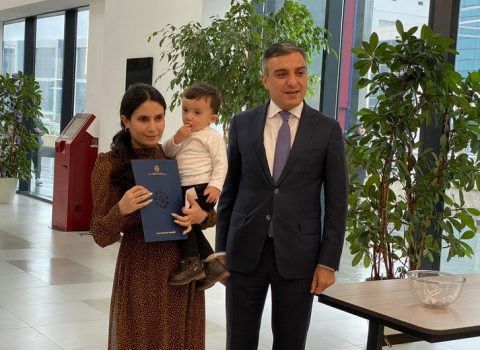 Şəhid ailələri və müharibə əlillərinə daha 50 mənzil təqdim edildi