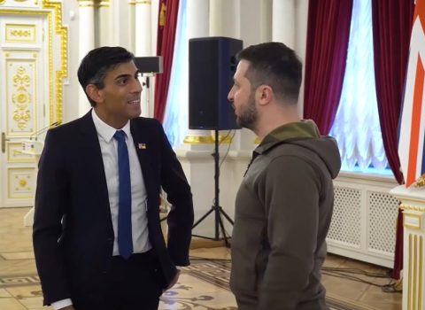 Britaniyanın Baş naziri Ukraynada səfərdədir – VİDEO