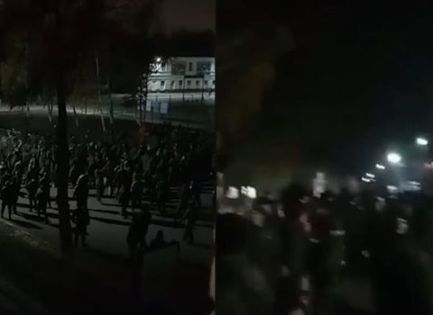 Rusiyada səfərbər edilənlər etiraz aksiyası keçirdi – VİDEO