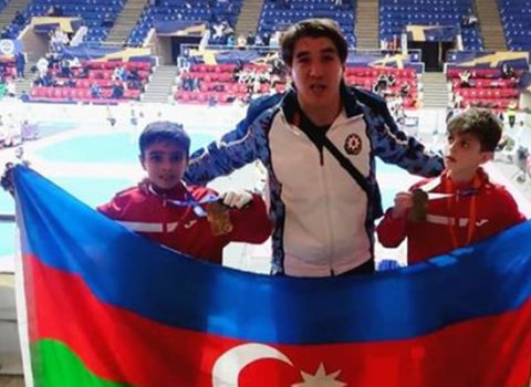 İki taekvondoçumuz Avropa çempionu oldu – FOTO