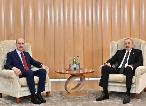 Prezident Numan Kurtulmuşu qəbul etdi – YENİLƏNİB