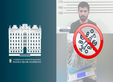 Mopedlə narkotik satan şəxs saxlanıldı – VİDEO