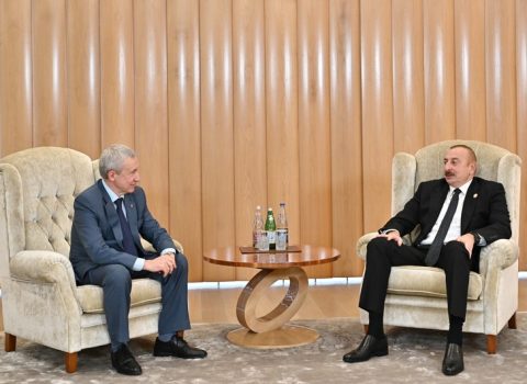 İlham Əliyev Andrey Klimovu qəbul etdi