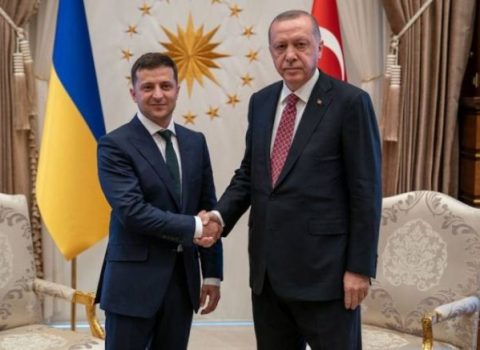 Zelenski Ərdoğana təşəkkür etdi