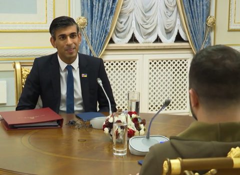 Sunak: “Ukraynanın bərpası ilə bağlı növbəti konfrans Britaniyada keçirilə bilər”