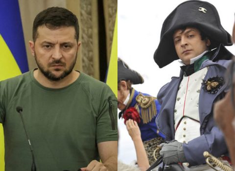 Zelenskini Almaniyada “Kiçik Napoleon” adlandırdılar