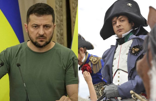 Zelenskini Almaniyada “Kiçik Napoleon” adlandırdılar Zelenskini Almaniyada “Kiçik Napoleon” adlandırdılar