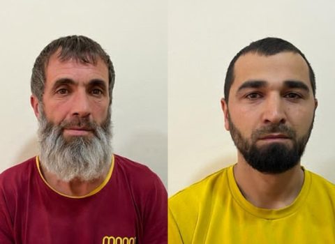 Qusar sakinindən beşbarmaq və bıçaq götürüldü