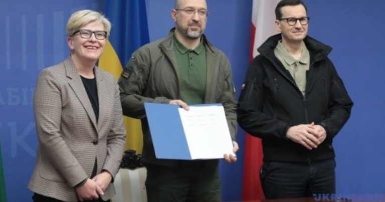 Üç ölkə Kiyevin NATO-ya üzvlüyünün sürətləndirilməsi ilə bağlı bəyanat imzaladı