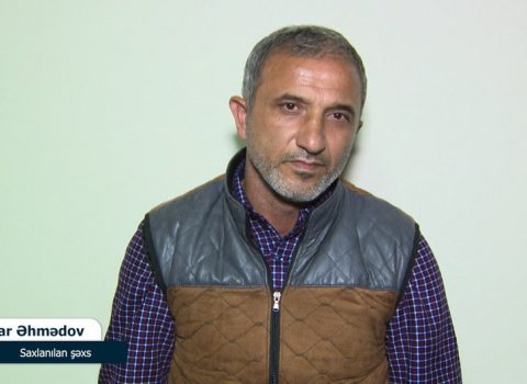 Özünü nazirlik əməkdaşı kimi təqdim edən şəxs SAXLANILDI – VİDEO