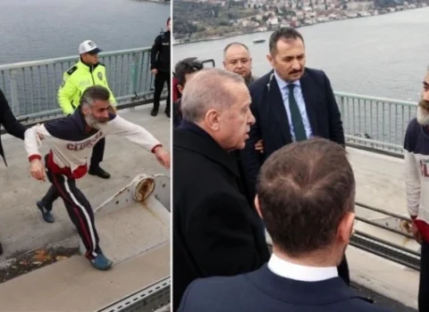 Ərdoğan intihar etmək istəyən şəxsi yolundan döndərdi – FOTO