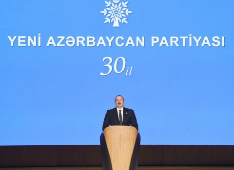 İlham Əliyev YAP-ın 30 illik tədbirində çıxış edib – YENİLƏNİB-2