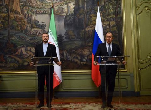 Lavrov Abdullahianla Cənubi Qafqazdan danışdı