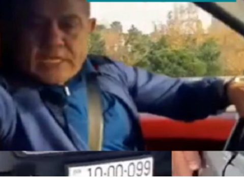 Motosikletçini söyən “Range Rover” sürücüsü kimdir? – VİDEO