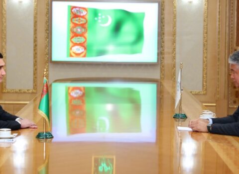 Türkmənistan Prezidenti TDT-nin Baş katibi ilə enerji məsələsini müzakirə etdi