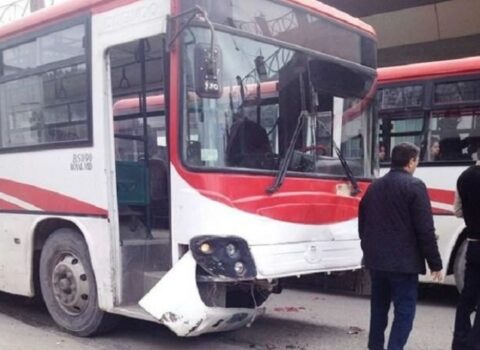 Abşeronda avtobus piyadanı vuraraq öldürdü