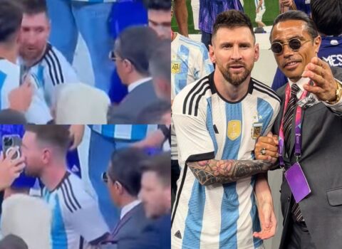Nusrətin Messi ilə foto çəkdirmək istəyi gündəm oldu – VİDEO